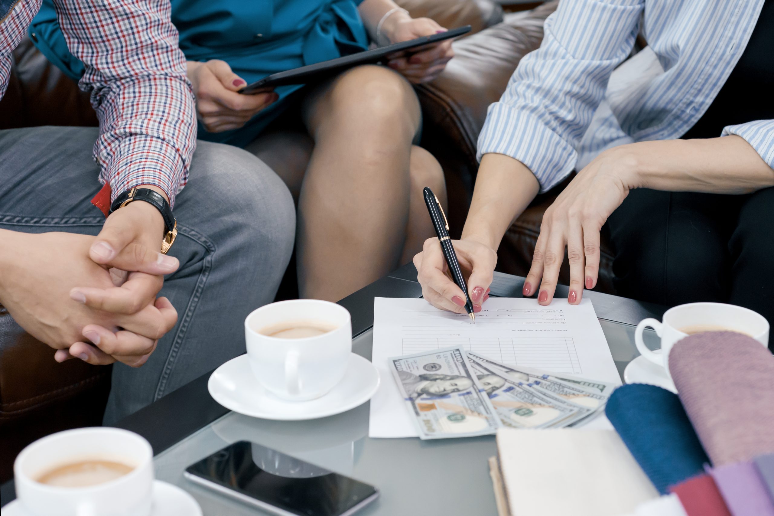 Participants engaged in Nova Wealth Management’s financial planning workshop.