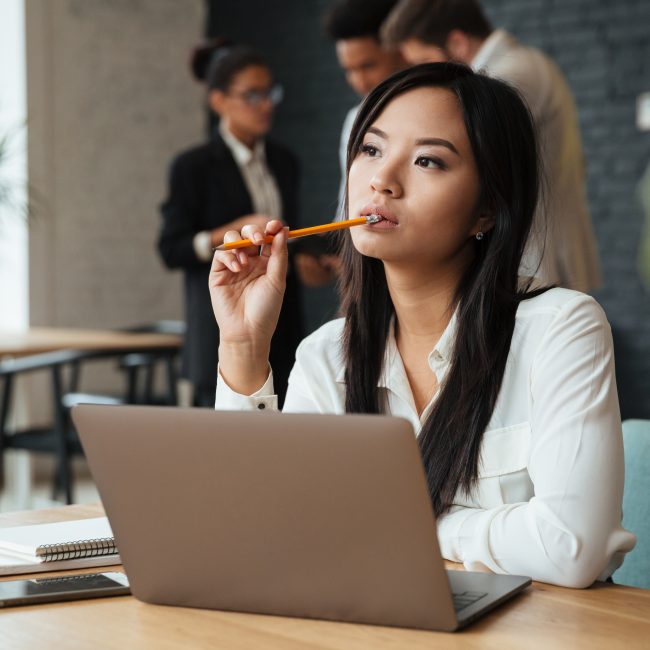 Entrepreneur in Naples, Florida reviewing a retirement income plan with a financial advisor.
