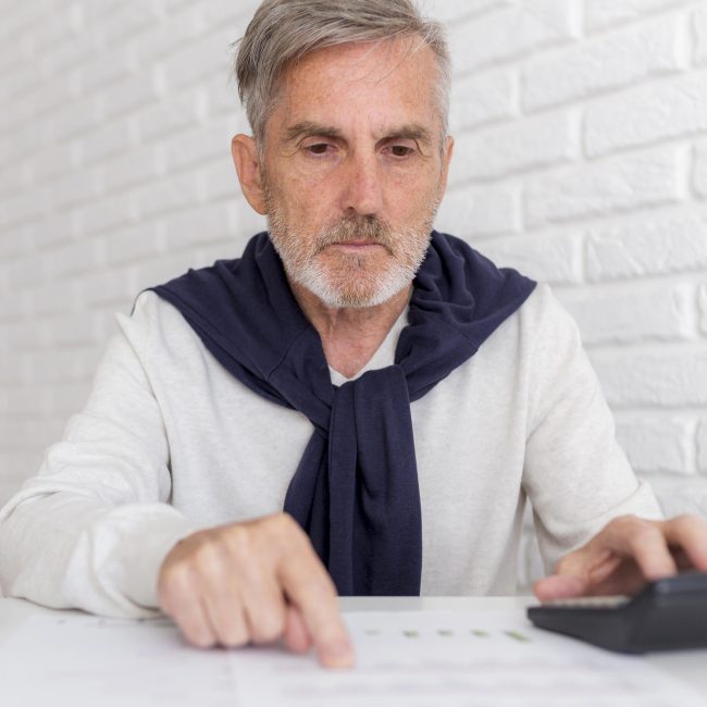 Advisor reviewing retirement investment planning stages with clients in Southwest Florida