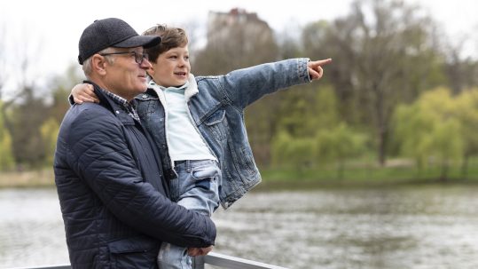 Federal retiree discussing legacy and estate planning with a financial advisor in Southwest Florida