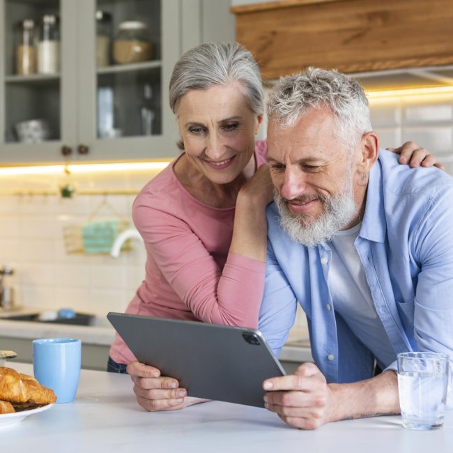 Financial advisor discussing financial planning strategies with clients in Southwest Florida during changing economic conditions.