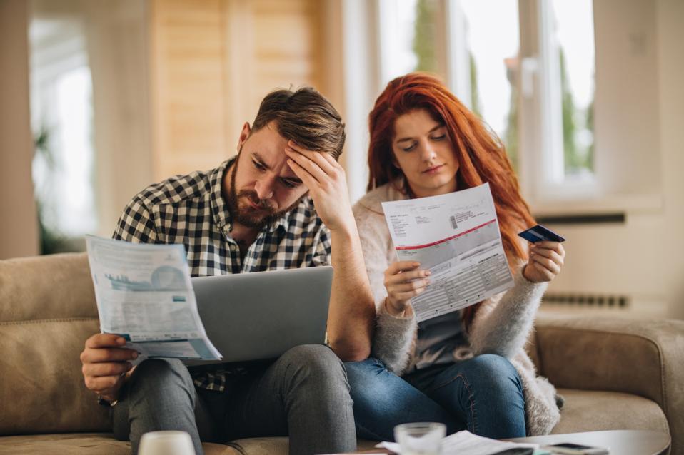 Seven warning signs that debt may be becoming difficult to manage and affecting a financial plan.
